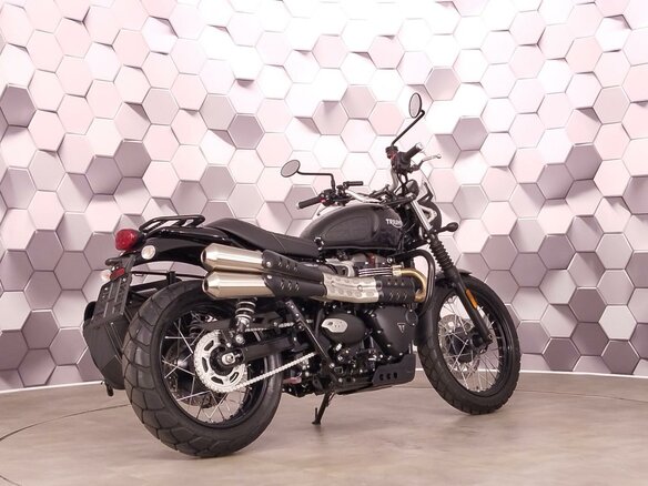 2024 Triumph Scrambler, чёрный - вид 6