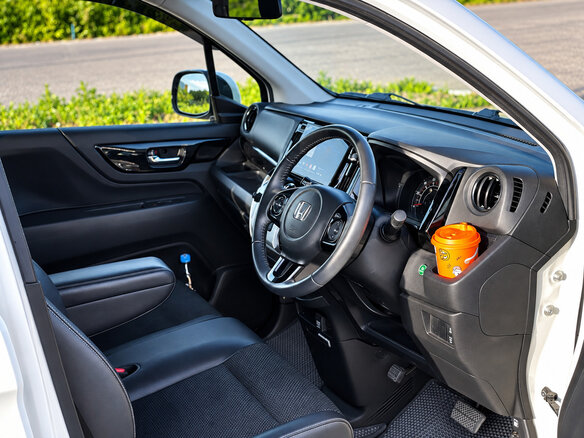 2015 Honda N-WGN I, белый, 599000 рублей - вид 4