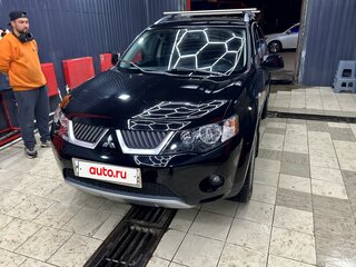 2008 Mitsubishi Outlander II, чёрный, 1025000 рублей, вид 1