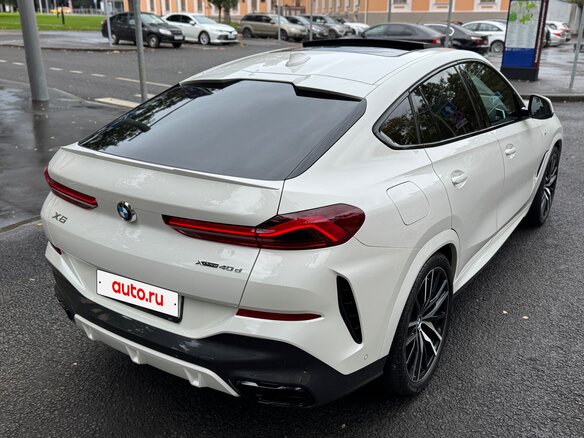 2022 BMW X6 40d III (G06), белый - вид 8