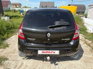 2014 Renault Sandero I, чёрный, 479990 рублей, вид 2