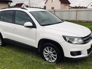2015 Volkswagen Tiguan I Рестайлинг, белый, 1329000 рублей, вид 2