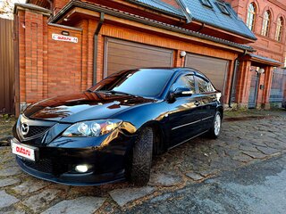 2007 Mazda 3 I (BK) Рестайлинг, чёрный, 675000 рублей, вид 5