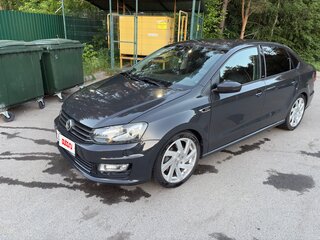 2016 Volkswagen Polo V Рестайлинг, серый, 1050000 рублей, вид 3