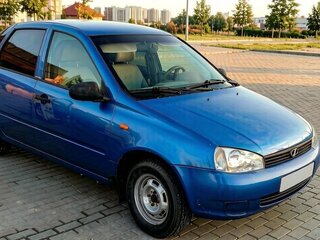 2007 Lada (ВАЗ) Kalina I, синий, 250000 рублей, вид 2