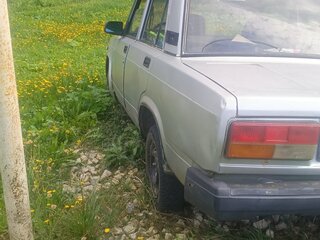 2010 Lada (ВАЗ) 2107, серебристый, 85000 рублей, вид 5