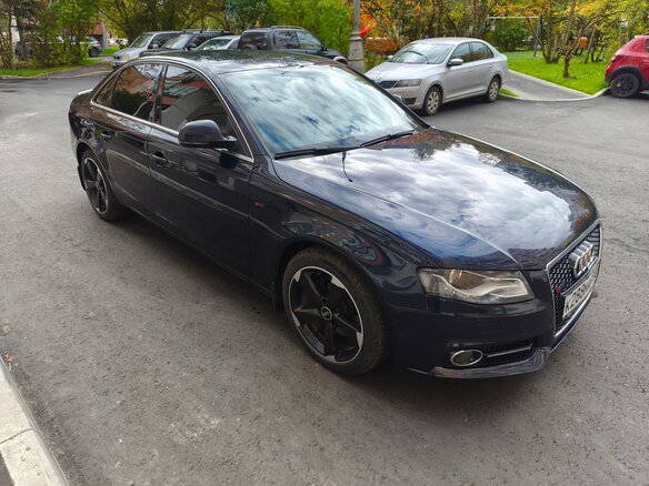 2008 Audi A4 IV (B8), синий, 890000 рублей - вид 18