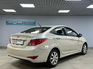 2015 Hyundai Solaris I Рестайлинг, бежевый, 1119000 рублей, вид 5