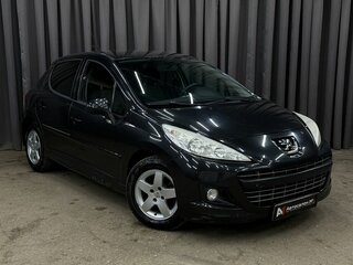 2010 Peugeot 207 I Рестайлинг, чёрный, 429900 рублей, вид 2