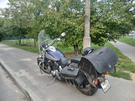 2004 Honda Shadow 750, синий, 460000 рублей, вид 5