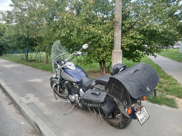 2004 Honda Shadow 750, синий, 410000 рублей - вид 4