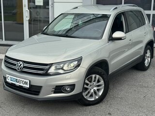2012 Volkswagen Tiguan I Рестайлинг, серебристый, 1300000 рублей, вид 1