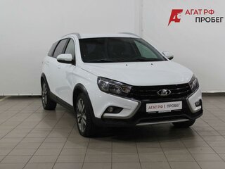 2020 Lada (ВАЗ) Vesta SW Cross I, белый, 1200000 рублей, вид 3