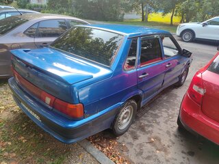 2007 Lada (ВАЗ) 2115, синий, 170000 рублей, вид 4