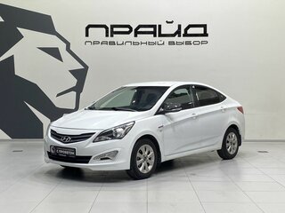 2016 Hyundai Solaris I Рестайлинг, белый, 1089900 рублей, вид 1