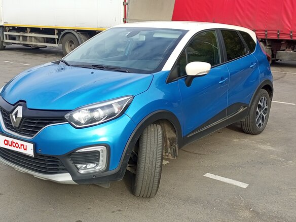 2017 Renault Kaptur I, голубой