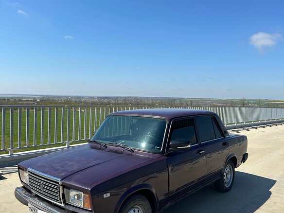 2005 Lada (ВАЗ) 2107, фиолетовый, 140000 рублей