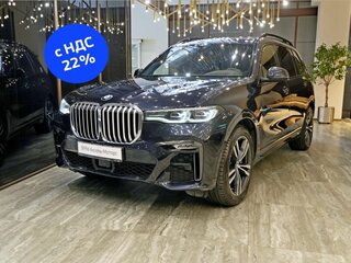 2021 BMW X7 40i I (G07), чёрный, 7450000 рублей, вид 1