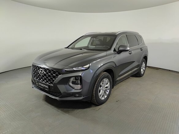 2020 Hyundai Santa Fe IV, зелёный