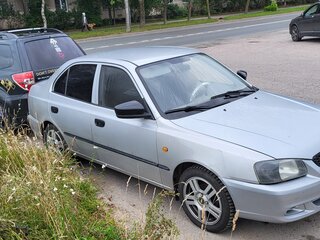 2005 Hyundai Accent ТагАЗ II, серый, 210000 рублей, вид 4