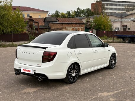2016 Lada (ВАЗ) Granta Sport I, белый, 750000 рублей, вид 4