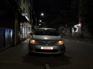 2012 Toyota Corolla X (E140, E150) Рестайлинг, серебристый, 1220000 рублей, вид 1