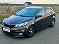 2016 Kia Rio III Рестайлинг, коричневый