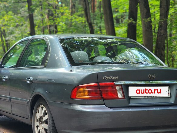 2002 Kia Optima I, голубой, 330000 рублей - вид 3