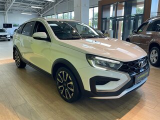 2024 Lada (ВАЗ) Vesta SW Cross I Рестайлинг (NG), белый, 1371000 рублей, вид 2
