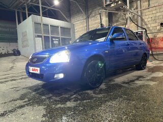 2018 Lada (ВАЗ) Priora I Рестайлинг, синий, 780000 рублей, вид 1
