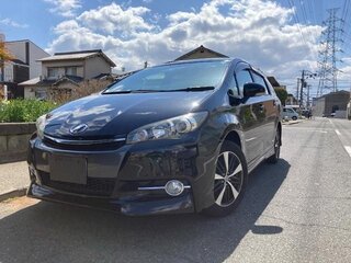 2017 Toyota Wish II Рестайлинг, чёрный, 1130000 рублей, вид 1