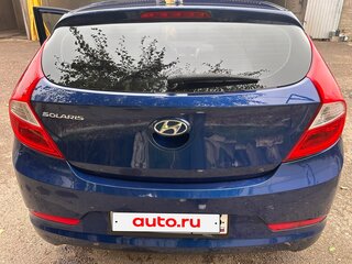 2016 Hyundai Solaris I Рестайлинг, синий, 1100000 рублей, вид 3