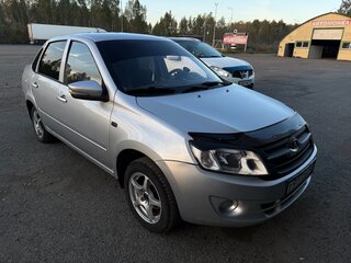 2012 Lada (ВАЗ) Granta I, серебристый, 355000 рублей, вид 1