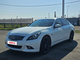 2010 Infiniti G25 IV, белый, 1250000 рублей, вид 1