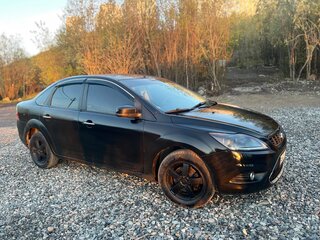 2009 Ford Focus II Рестайлинг, чёрный, 460000 рублей, вид 2