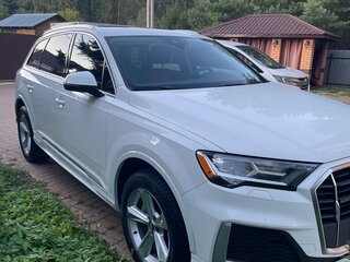 2020 Audi Q7 45 TFSI II (4M) Рестайлинг, белый, 6000000 рублей, вид 1