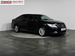 2012 Toyota Camry VII (XV50), чёрный, 1677000 рублей, вид 3
