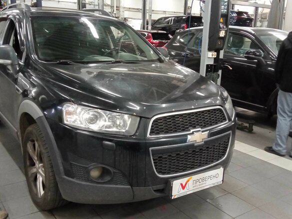 2012 Chevrolet Captiva I Рестайлинг, чёрный, 1130000 рублей - вид 1