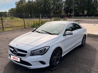 2018 Mercedes-Benz CLA 200 I (C117, X117) Рестайлинг, белый, 2600000 рублей, вид 1