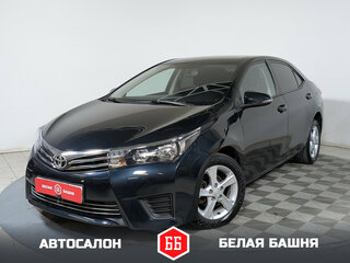 2014 Toyota Corolla XI (E160, E170, E180), чёрный, 1179500 рублей, вид 1