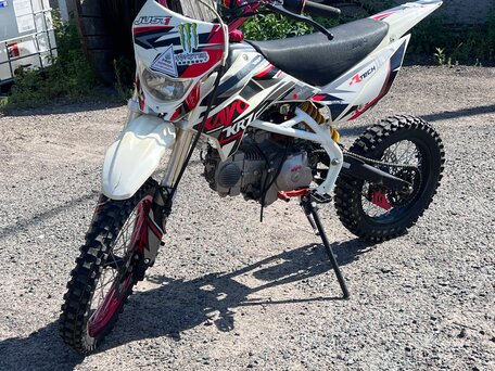 2018 Kayo Basic TT140, белый, 60000 рублей, вид 3
