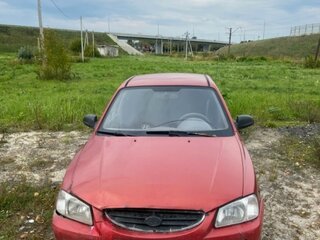 2001 Hyundai Accent II, красный, 80000 рублей, вид 2