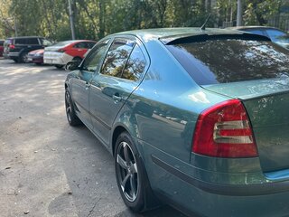 2008 Skoda Octavia II (A5), зелёный, 690000 рублей, вид 4
