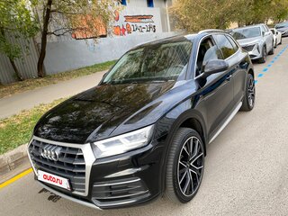 2018 Audi Q5 45 TFSI II (FY), чёрный, 2550000 рублей, вид 3