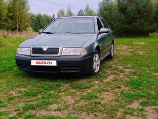 2001 Skoda Octavia I (A4) Рестайлинг, зелёный, 250000 рублей, вид 2