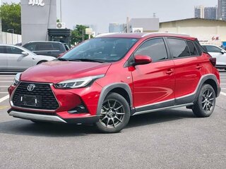 2022 Toyota Yaris L X XP150 Рестайлинг, красный, 1025325 рублей, вид 1