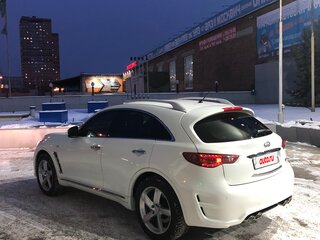 2012 Infiniti FX37 II (S51) Рестайлинг, белый, 2200000 рублей, вид 4