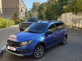 2020 Lada (ВАЗ) Granta Cross I Рестайлинг, синий, 570000 рублей, вид 2