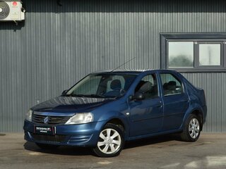 2012 Renault Logan I Рестайлинг, синий, 344999 рублей, вид 1