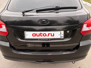 2014 Lada (ВАЗ) Granta I, чёрный, 500000 рублей, вид 3